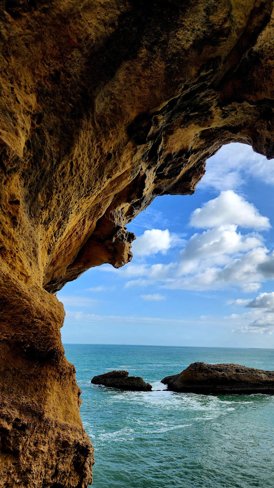 Sea Scene in Biarritz