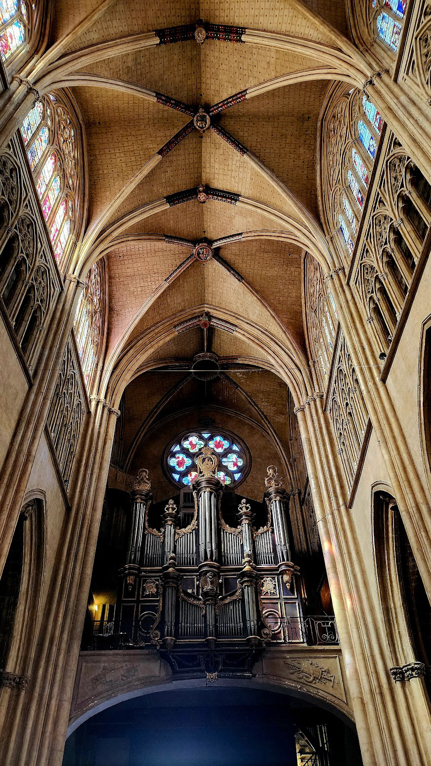 INTERIOR OF CATHEDRAL SAINT-MARIE