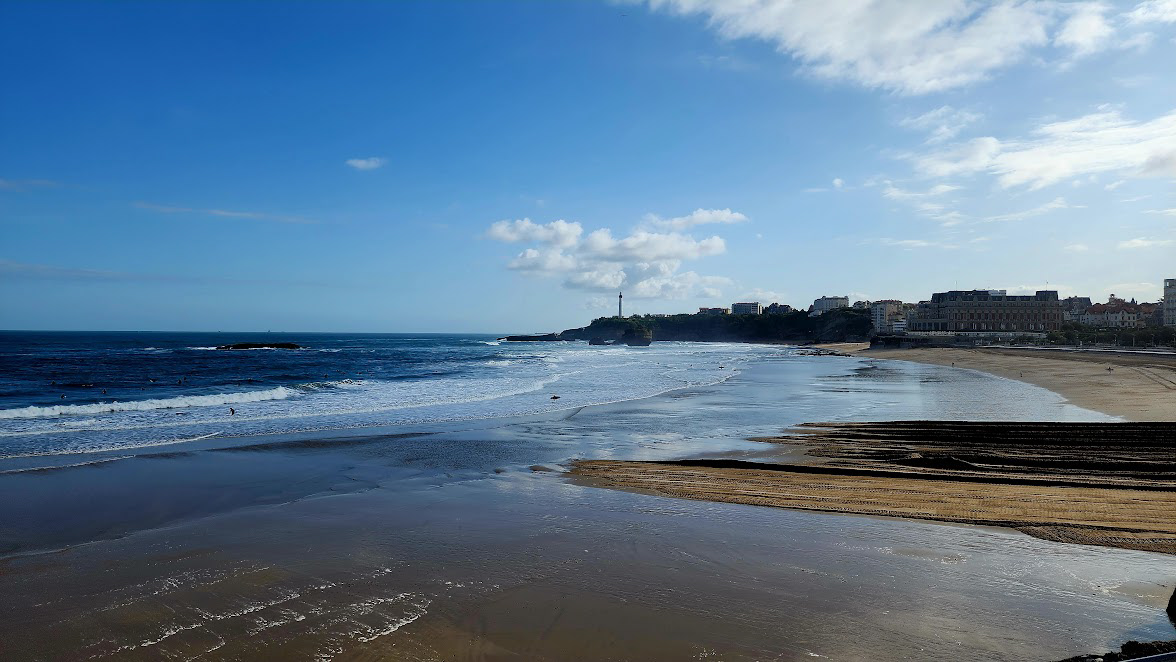 Sea Scene in Biarritz