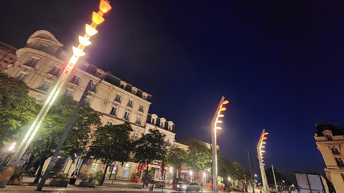 Outside Bordeaux Train Station
