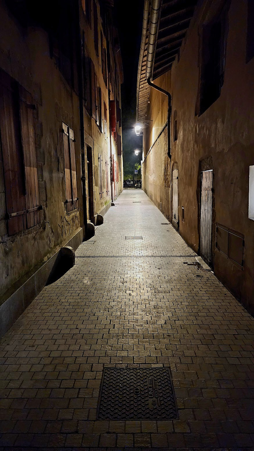 Street Scene at Night