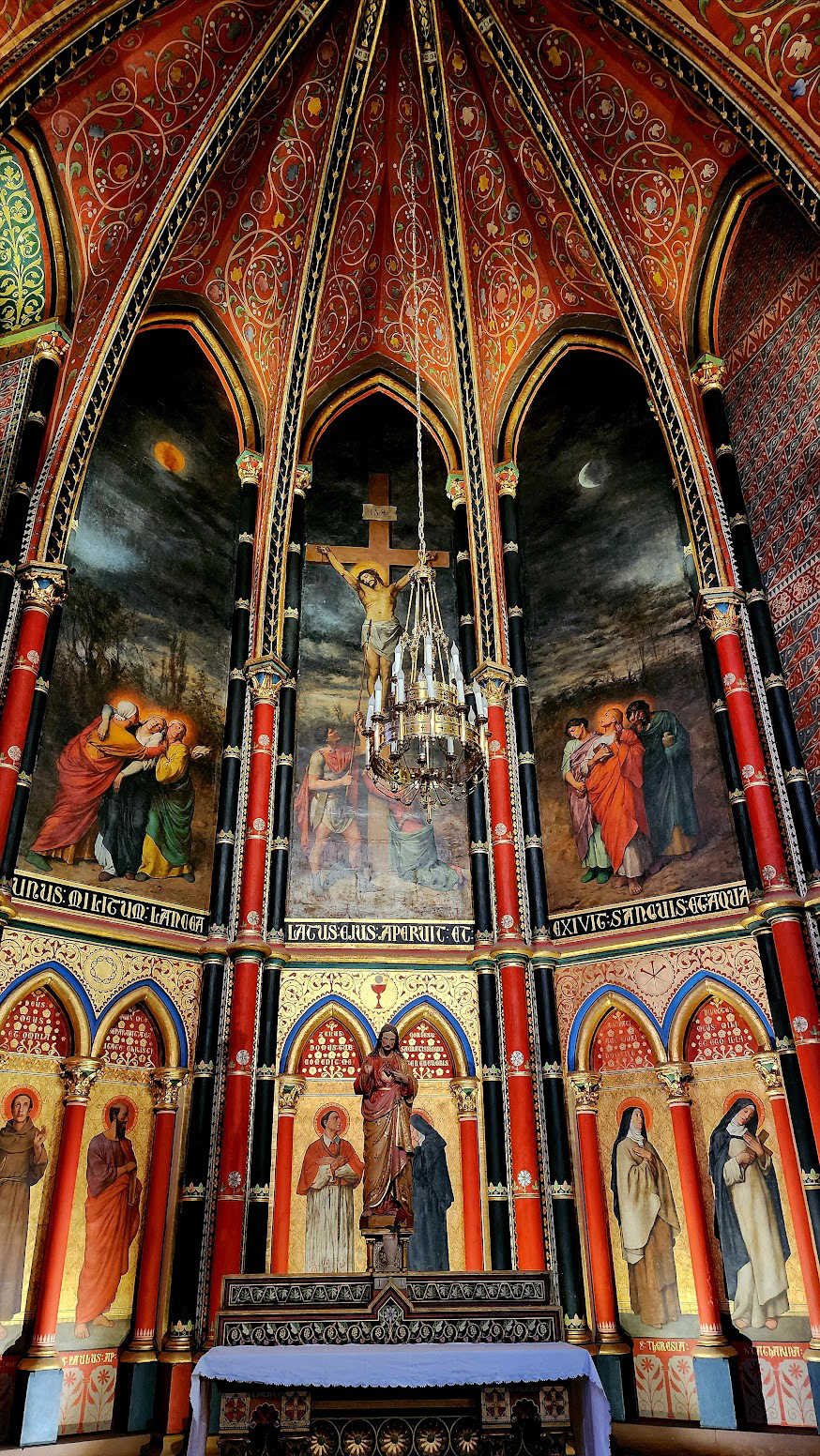 INTERIOR OF CATHEDRAL SAINT-MARIE