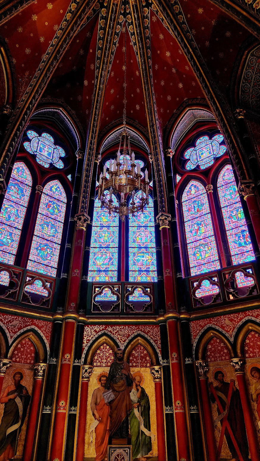 INTERIOR OF CATHEDRAL SAINT-MARIE