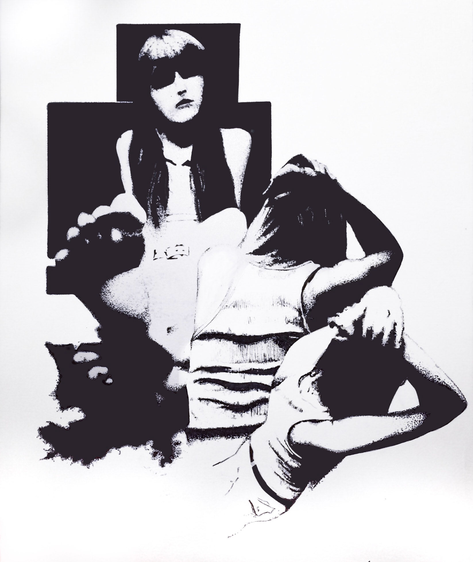 "MACK" 11 in. x 14 in. Ink on paper.