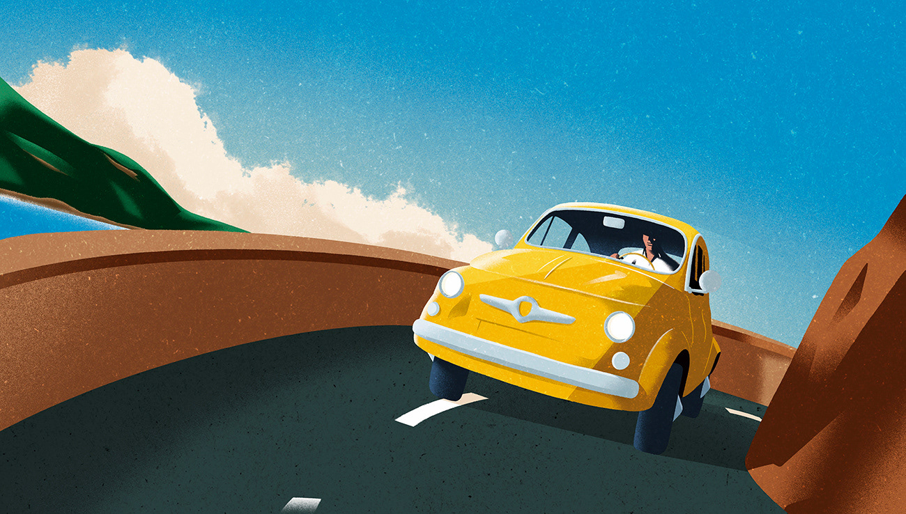 On The Road To Positano