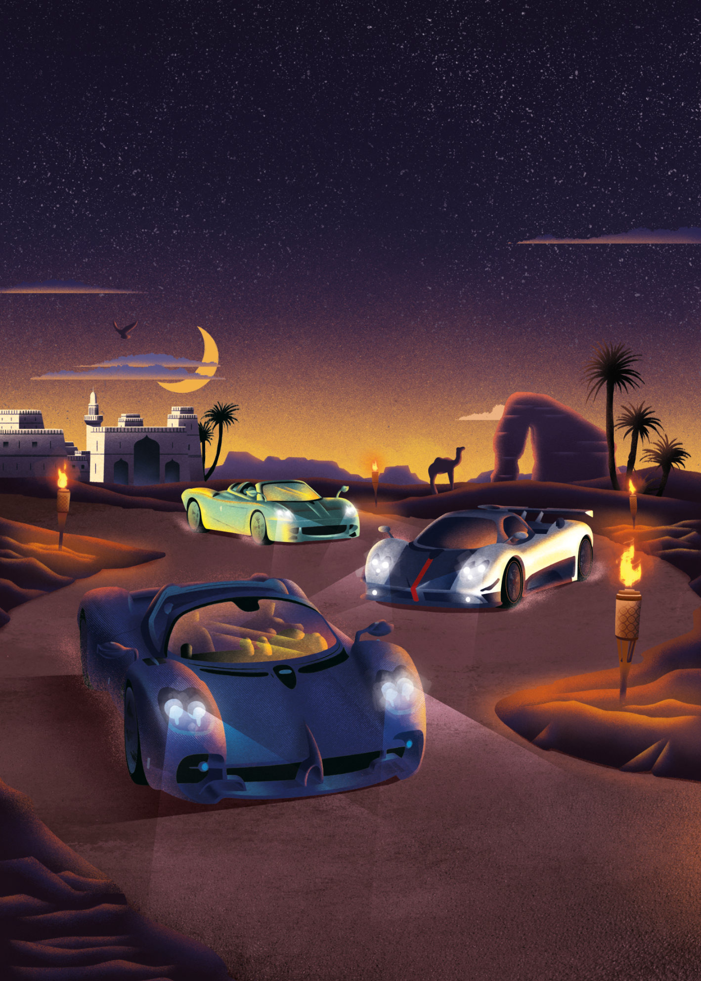 Advertising for Pagani Automobili