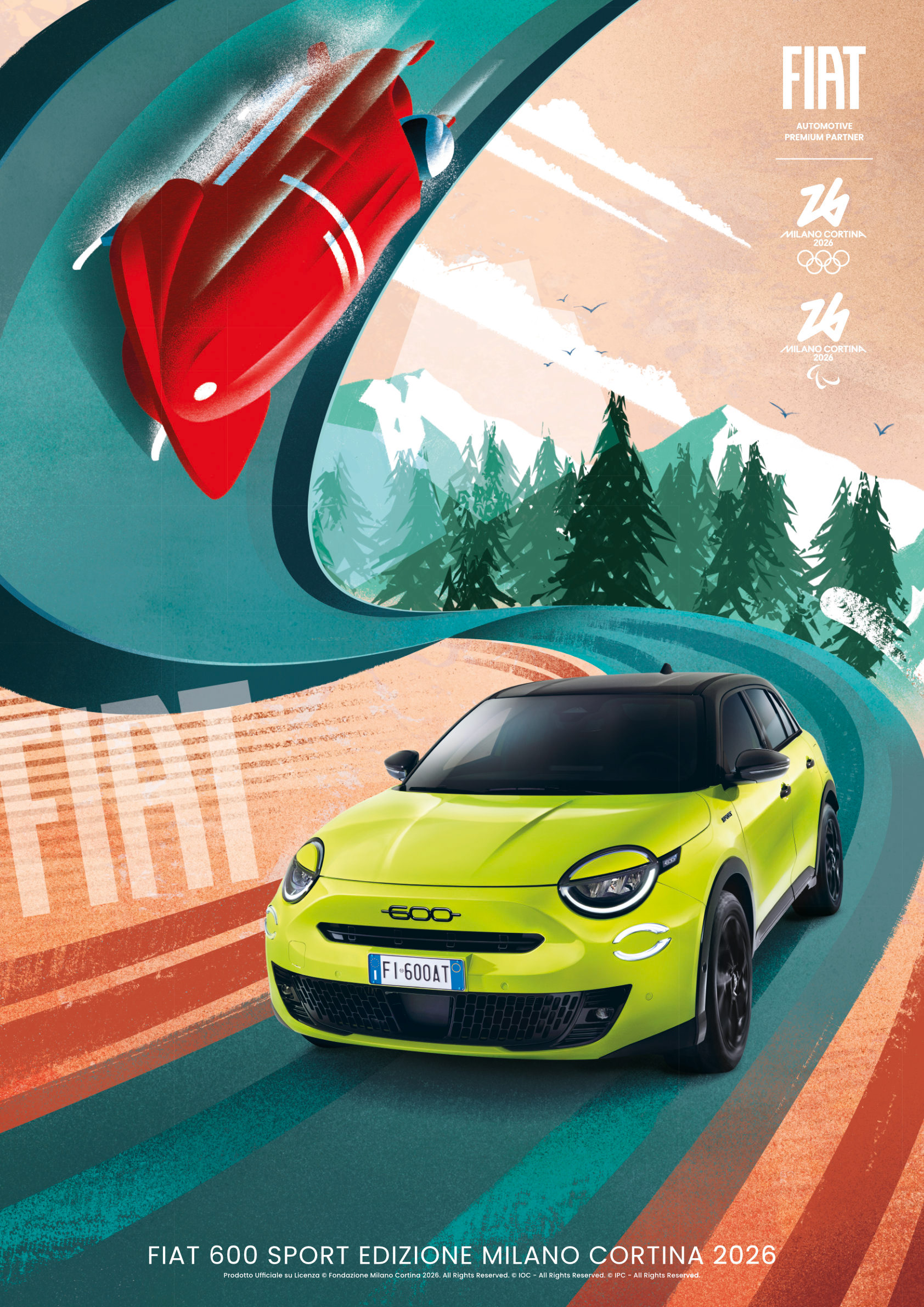 Stellantis x Milano Cortina 2026 - Fiat