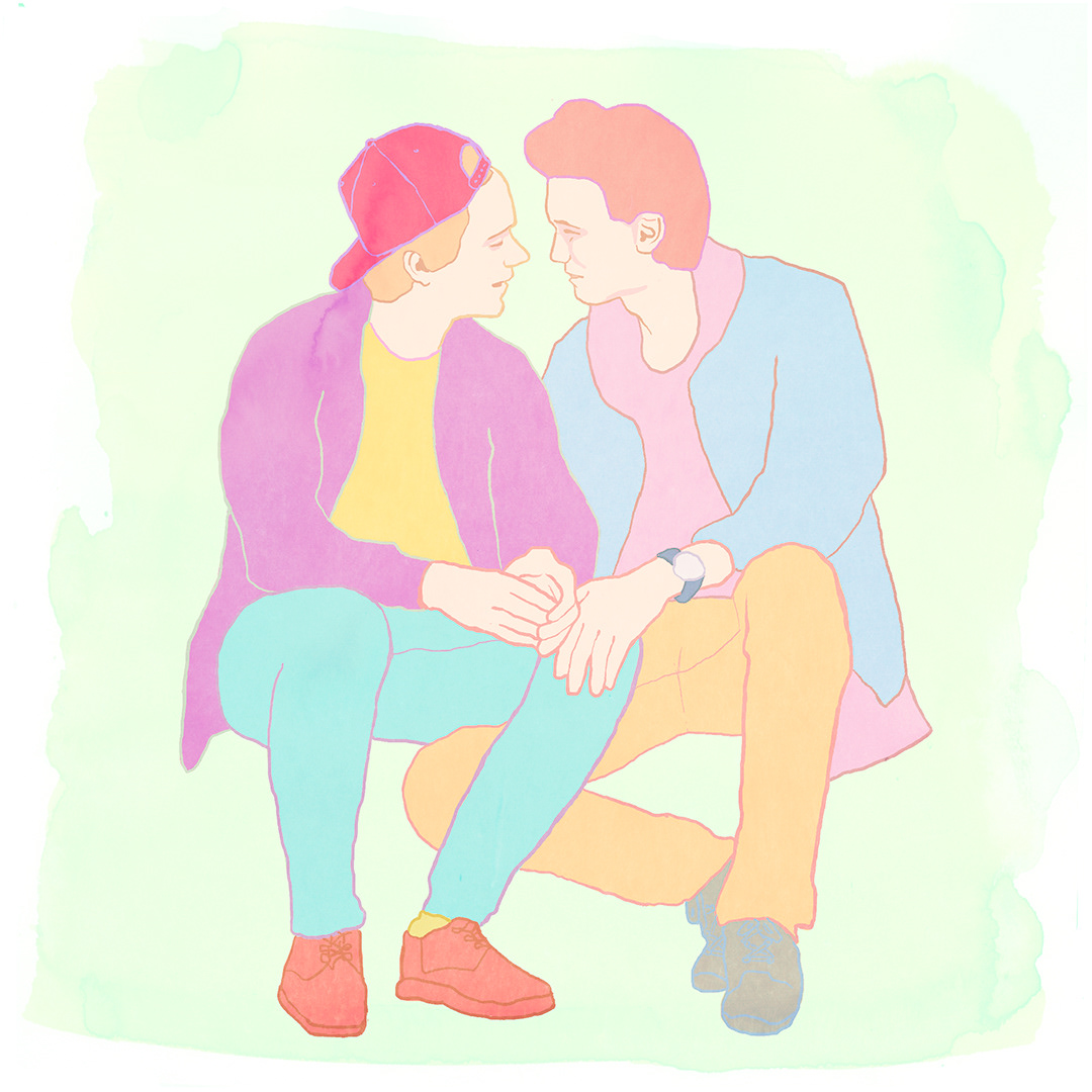 Isak & Even from SKAM by Eeva-Stiina Niemi
