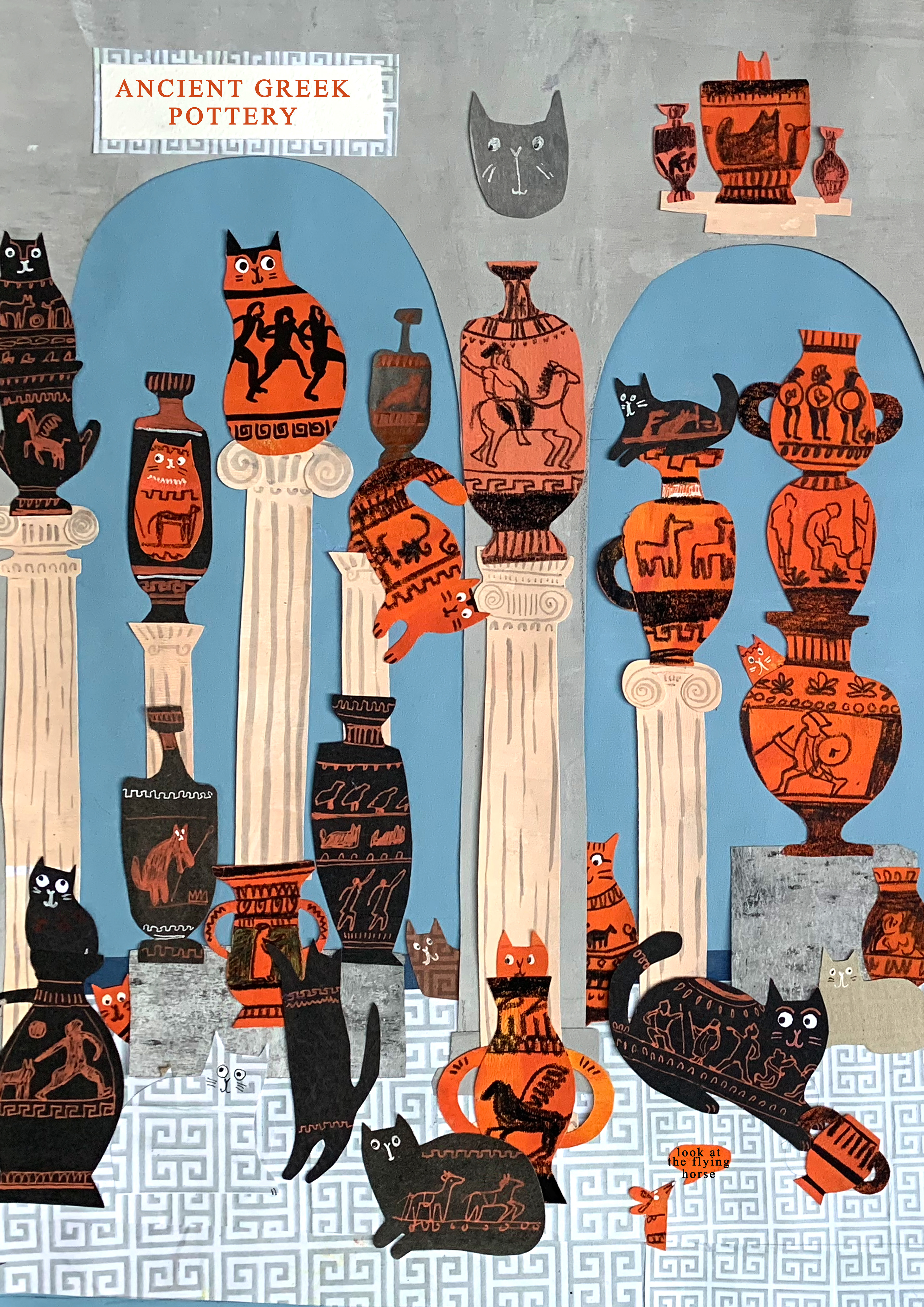 From A spread of The Catmolean