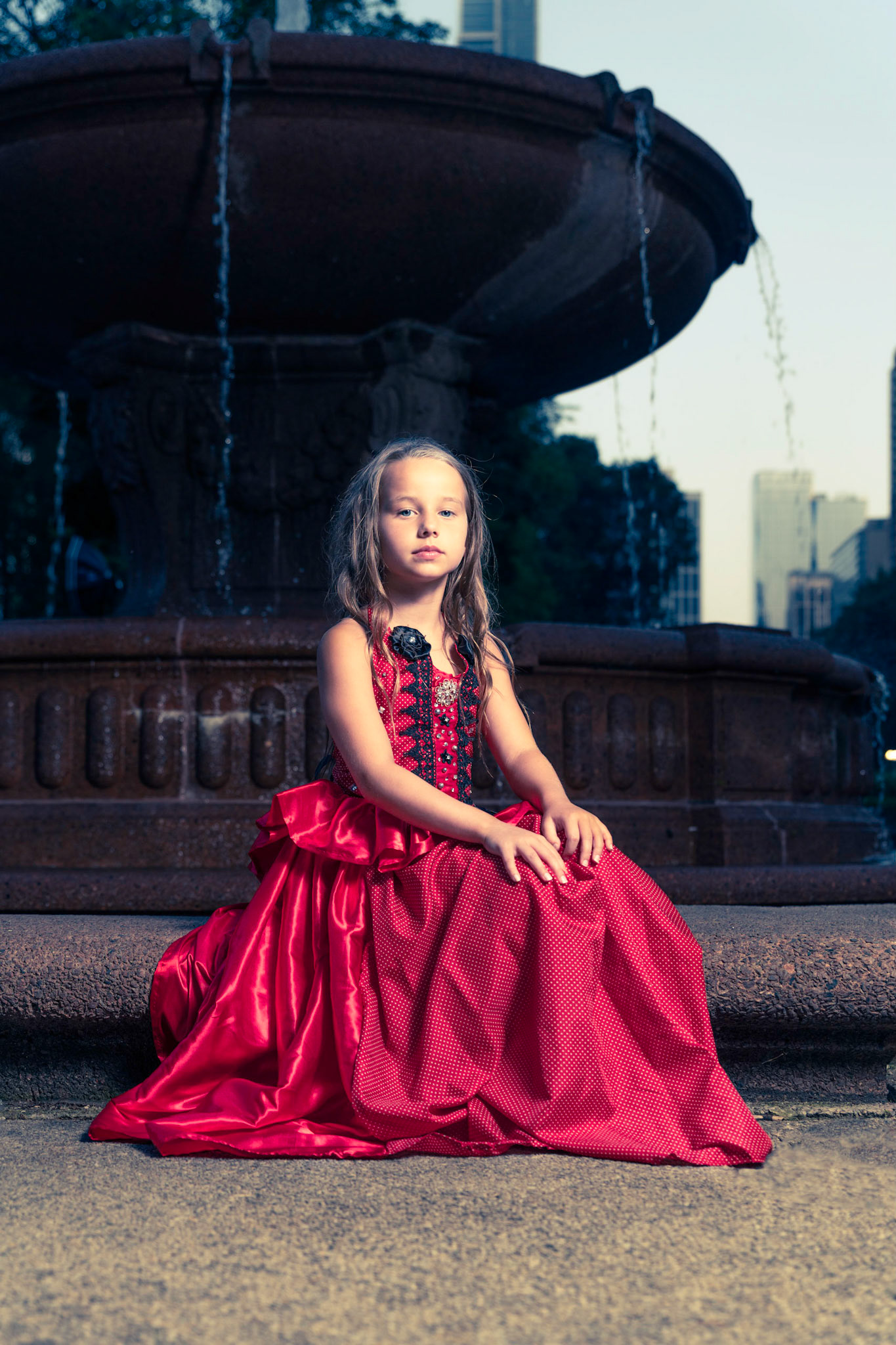 Portrait in the city