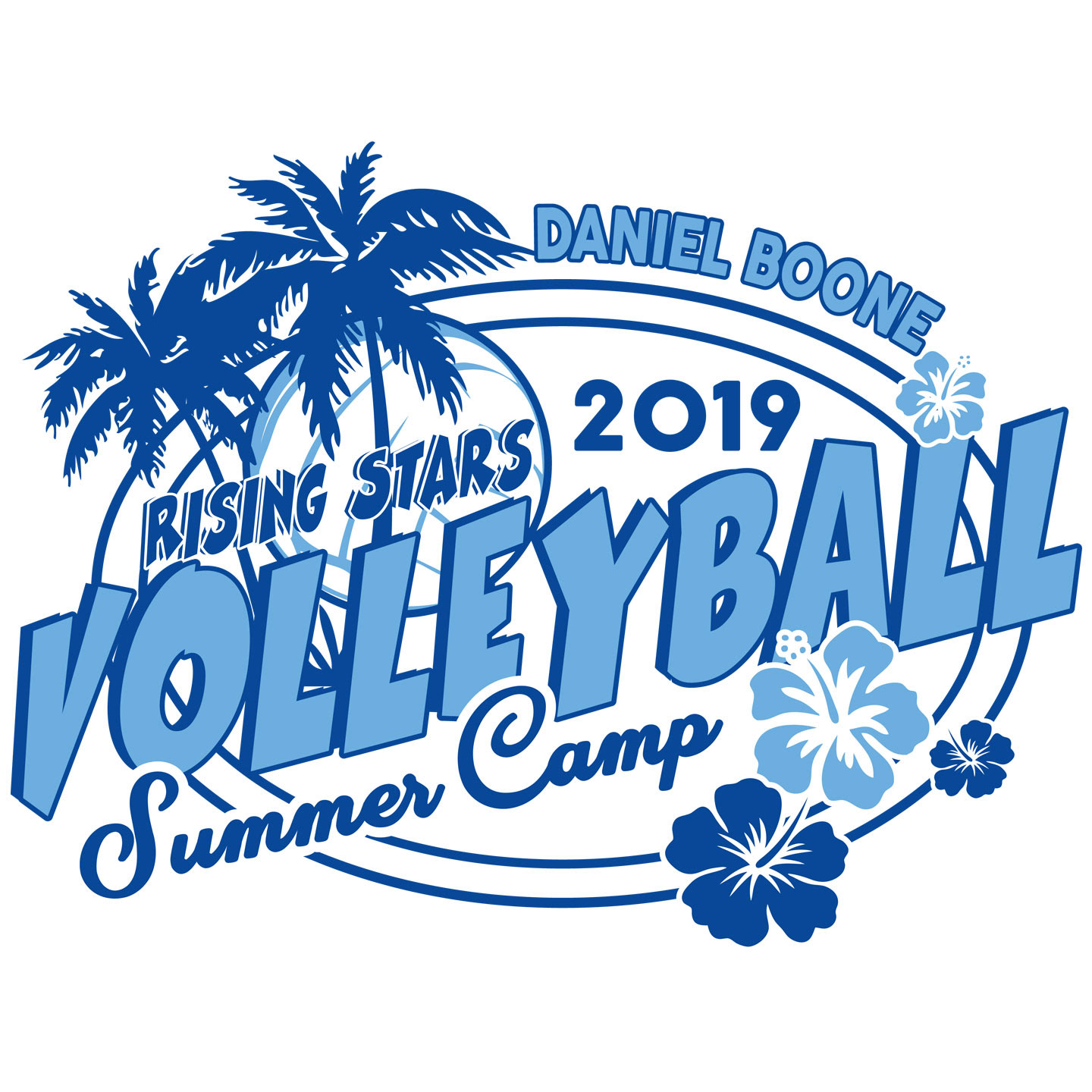 DB Volleyball Summer Camp Apparel Logo