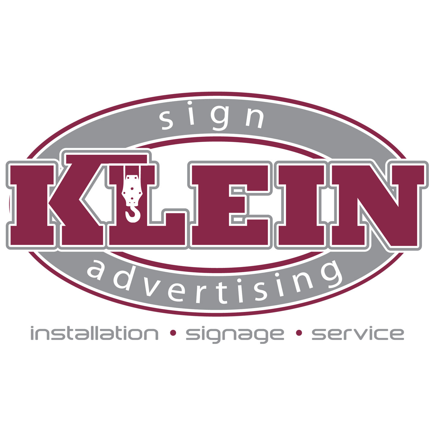 Klein Sign Logo Identity