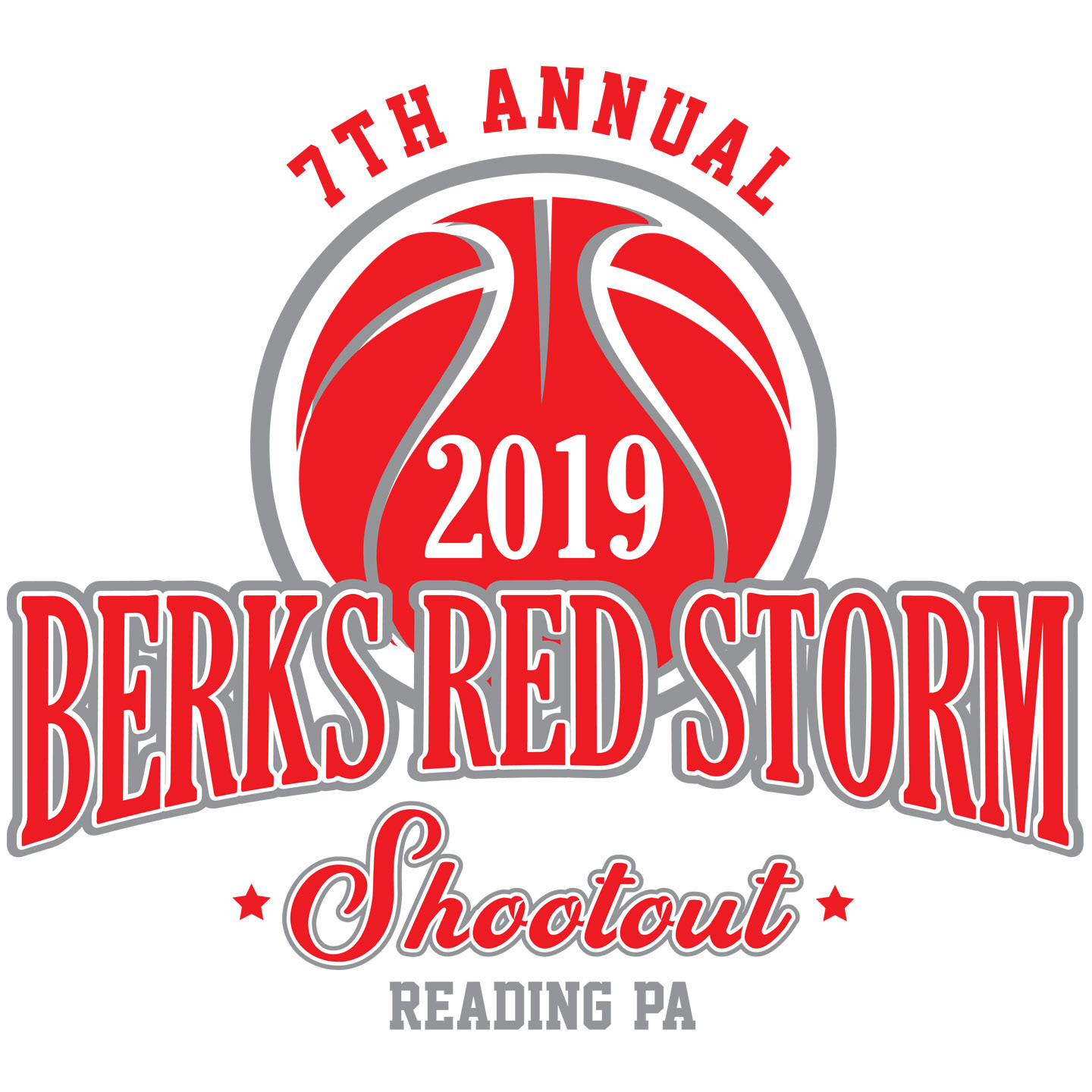 Berks Red Storm Shootout Apparel Logo