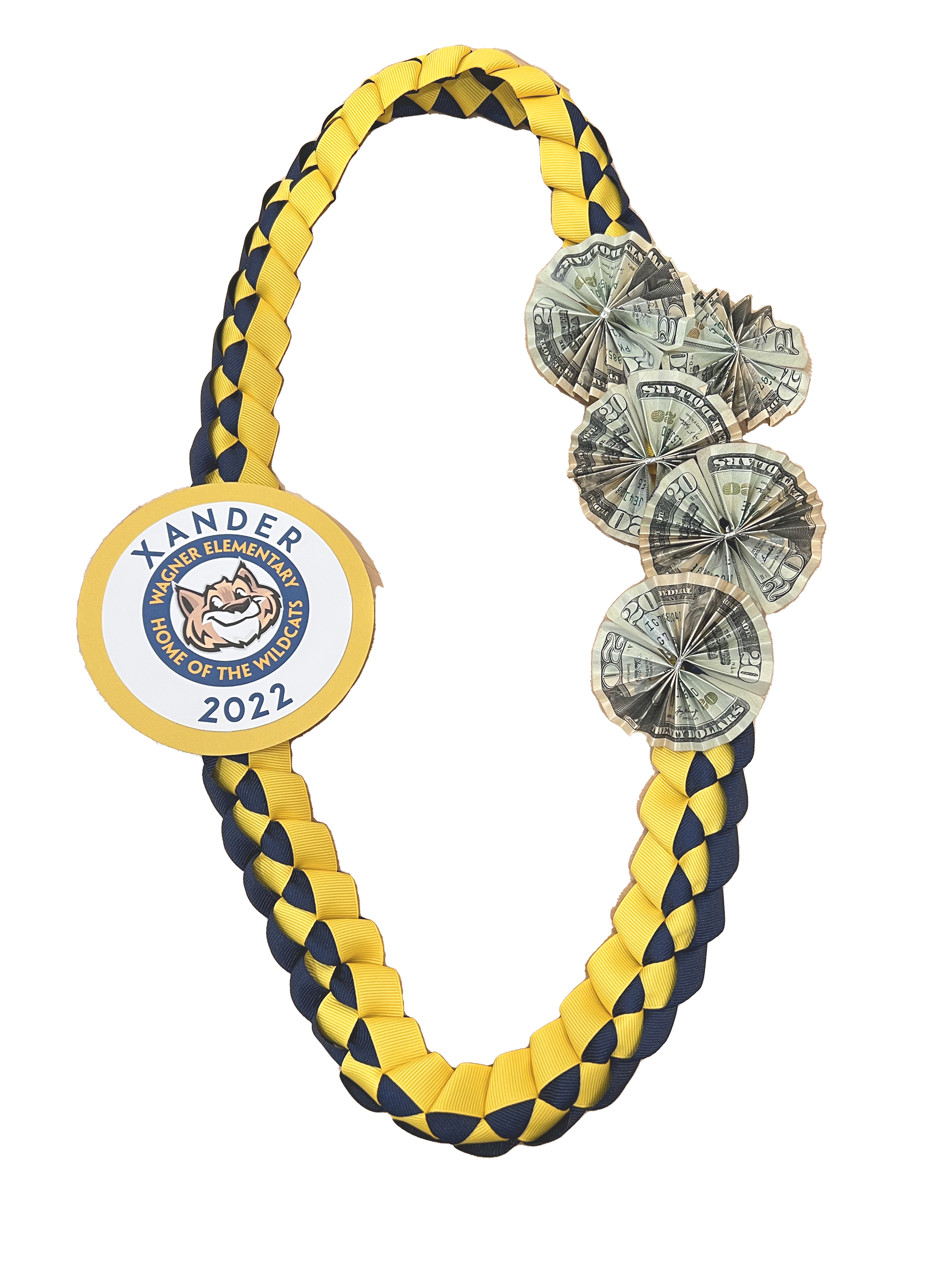 Navy and Yellow