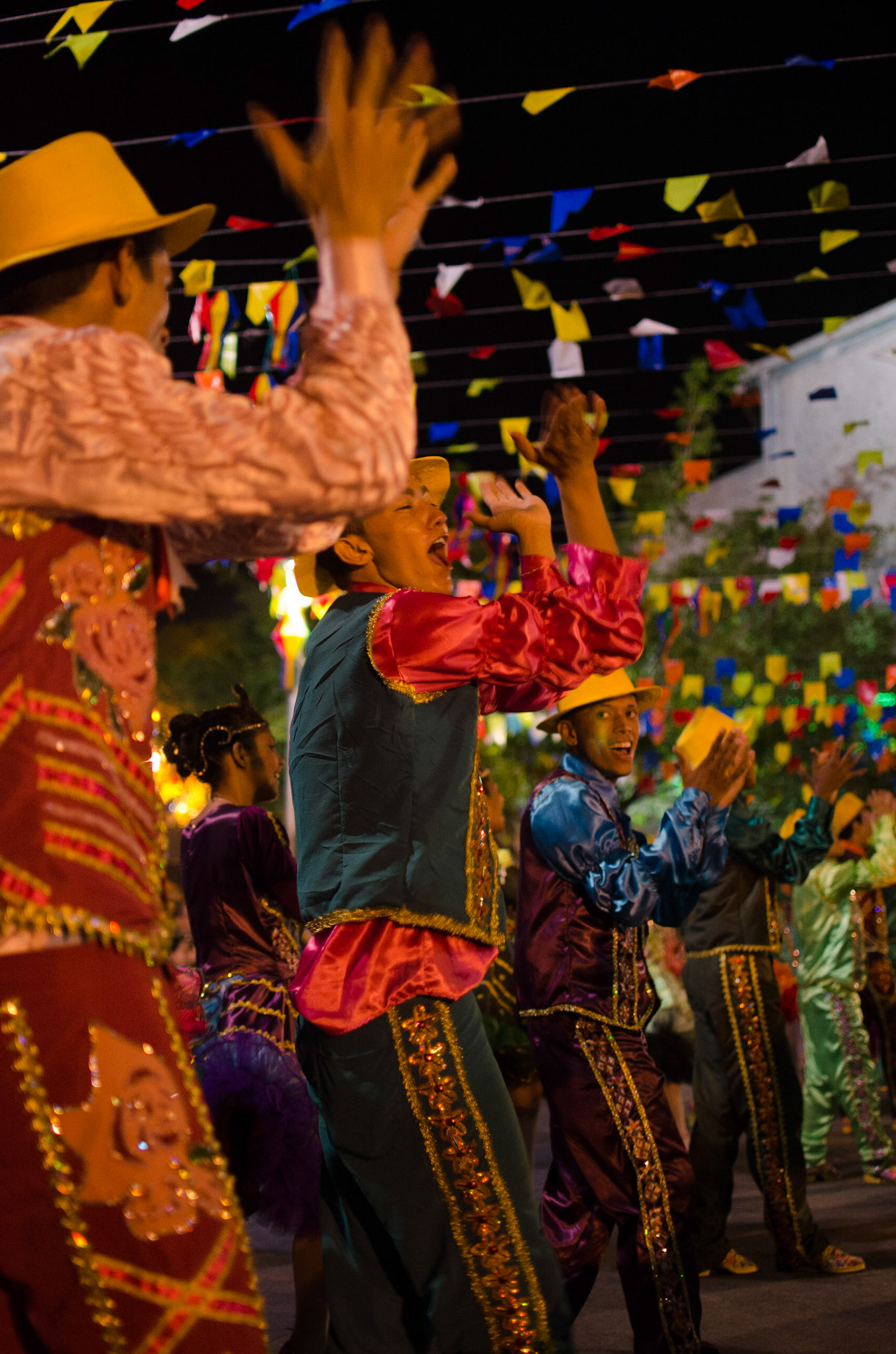 Quadrilha festa junina, Mercado dos Pinhoes. Fortaleza, Brazil.