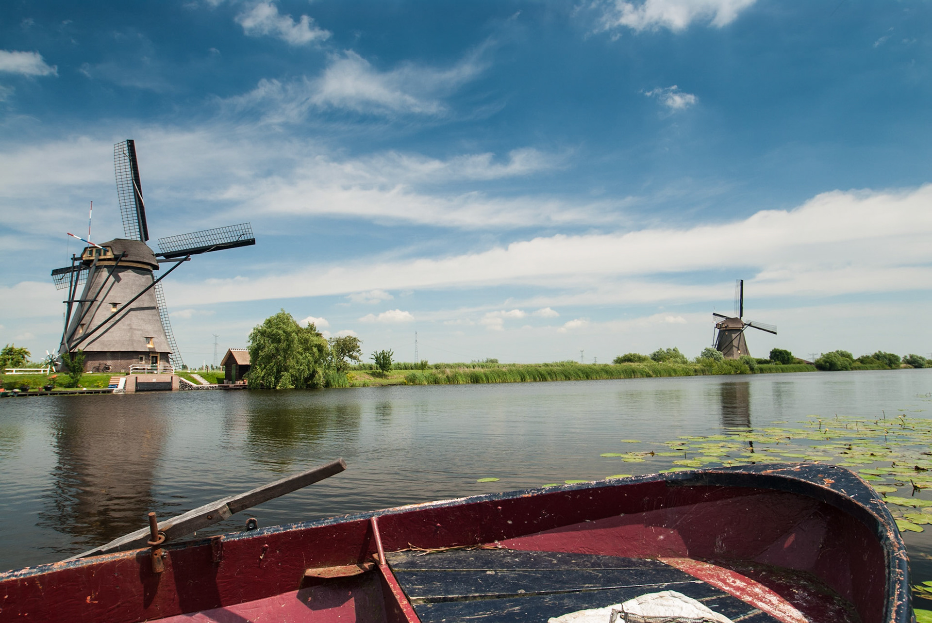 Windmill in Zaanse Schans, Netherlands