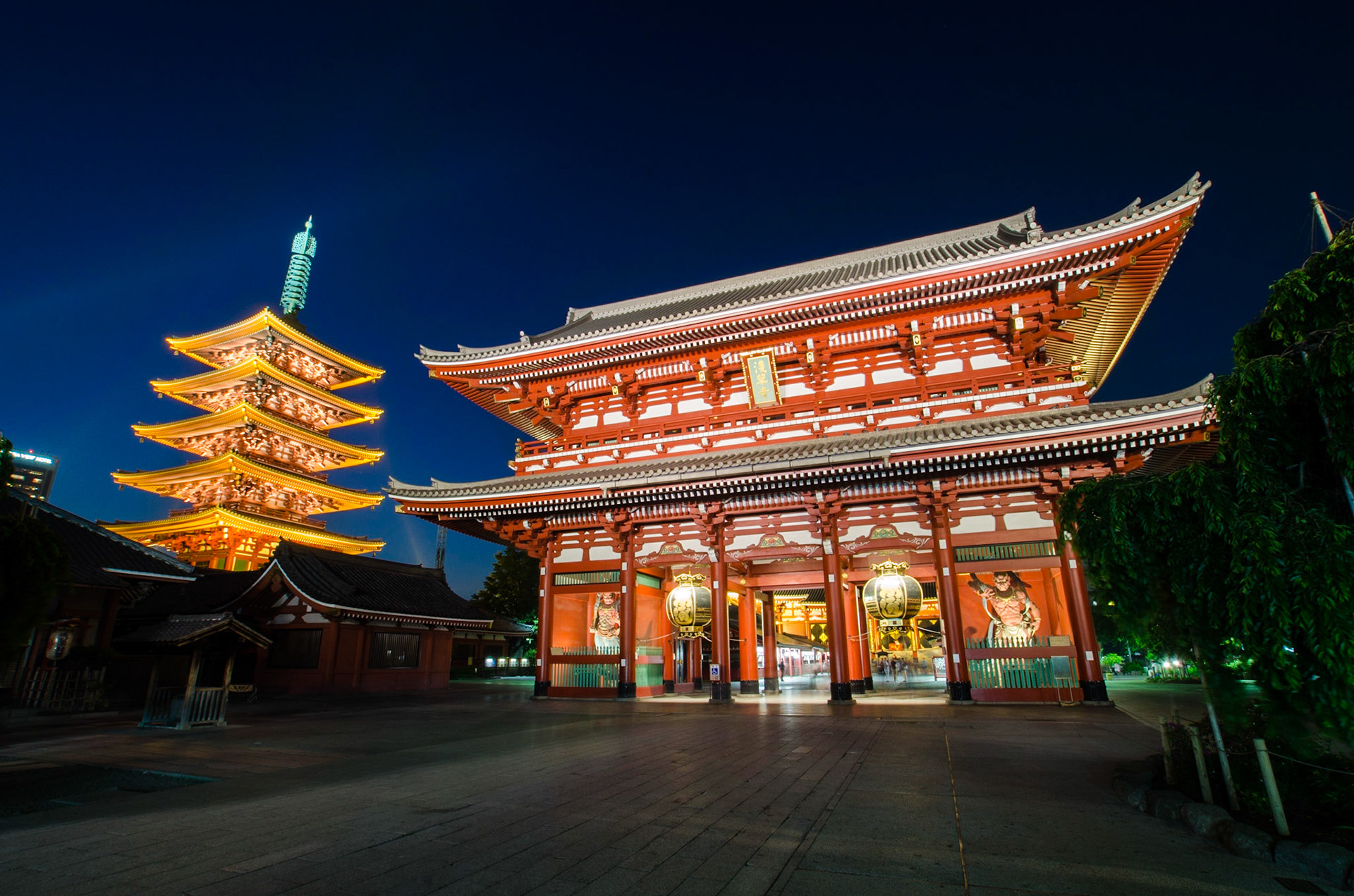 Sensoji Temple in Asakusa, Tokyo