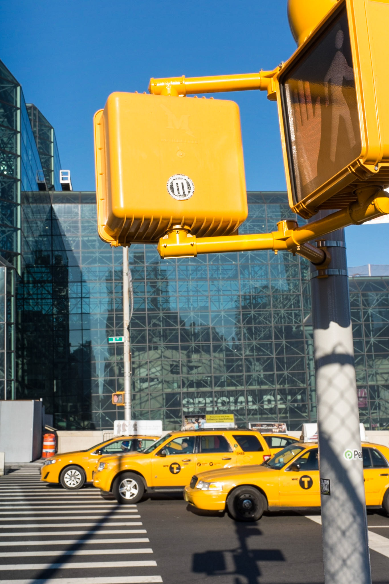 Yellow cabs, NYC, New York