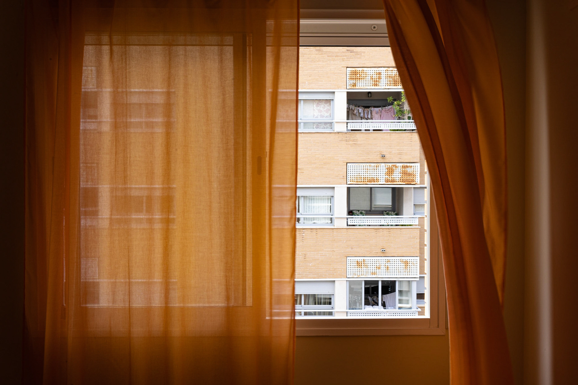 Window view, Caceres Spain