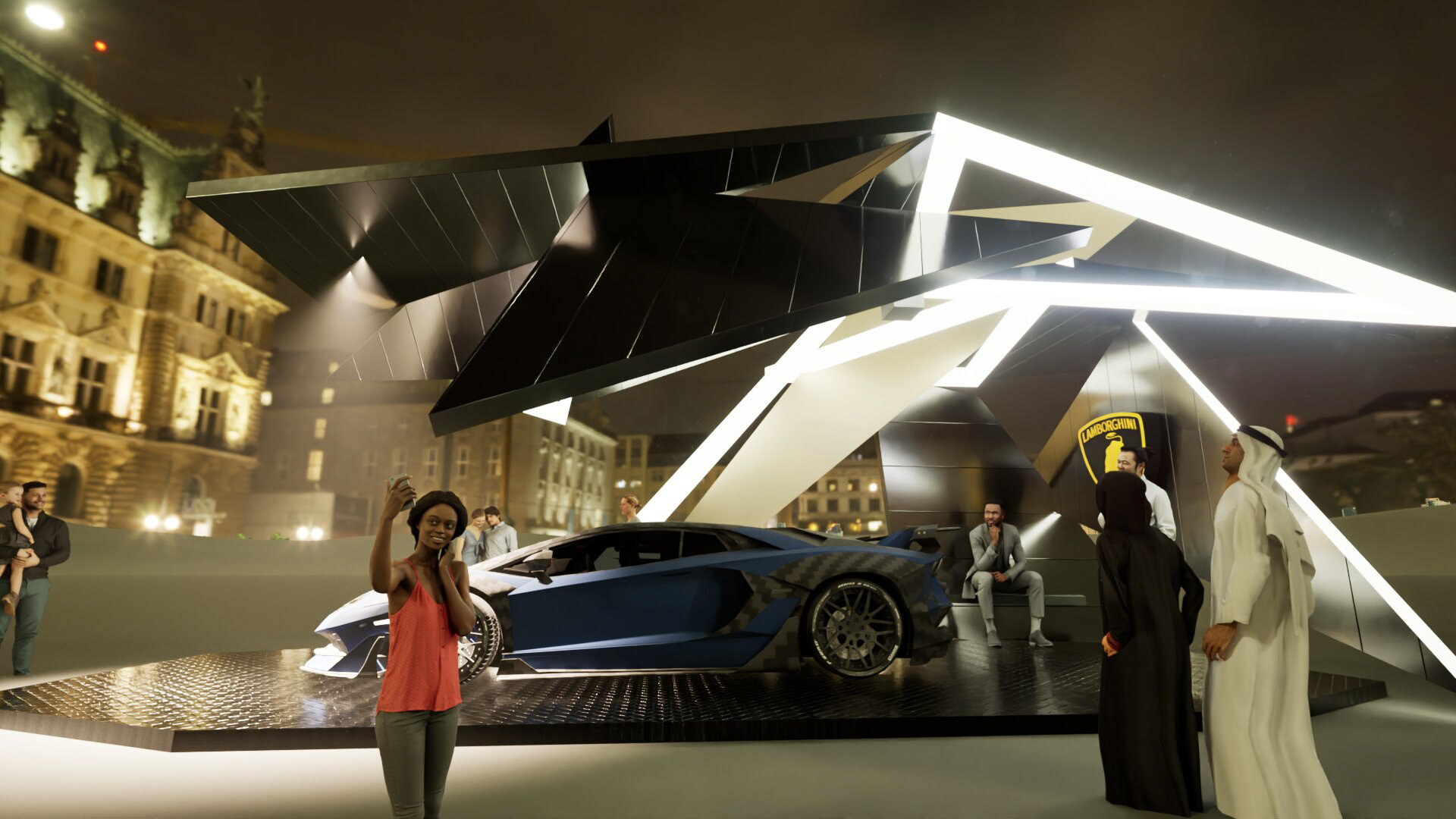 NIGHT TIME - SIDE VIEW 1