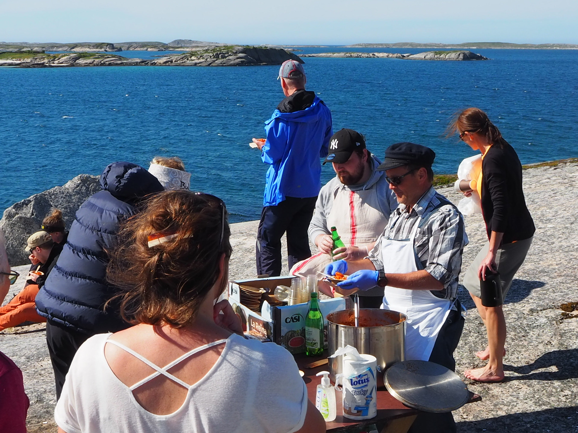 Nydeleg bacalao blir servert på Klippfiskbergan