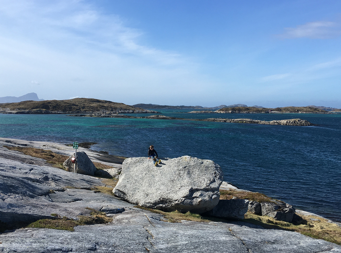 Ruggestein som leikeplass