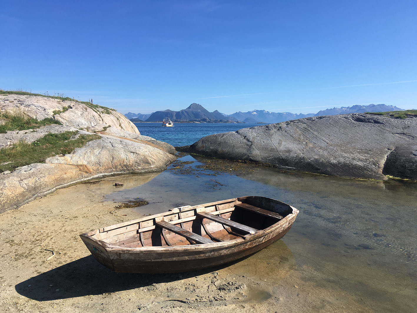 Morro for barn i kulpen