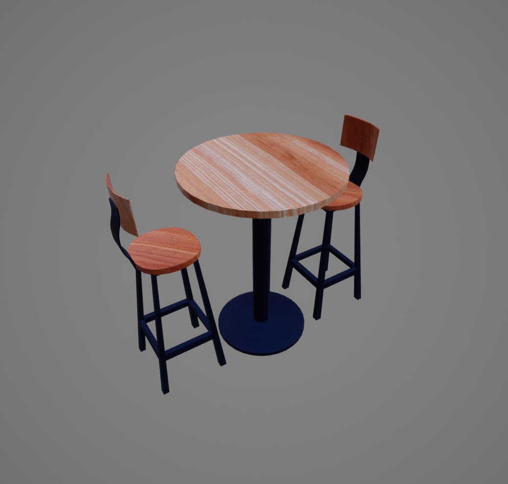 Café Table and Chairs