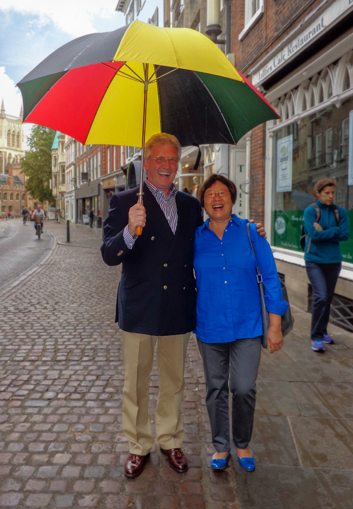 2013 Juni with Richard Kemp in Cambridge