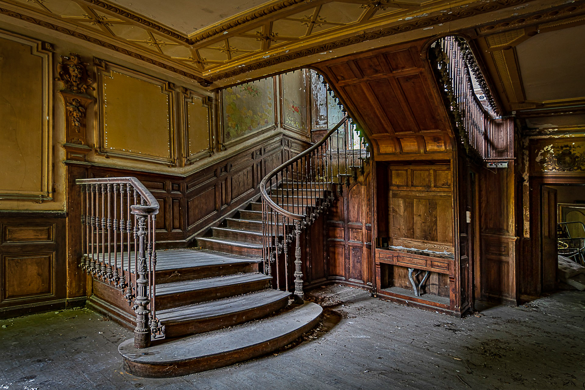 L’escalier de l’orphelinat