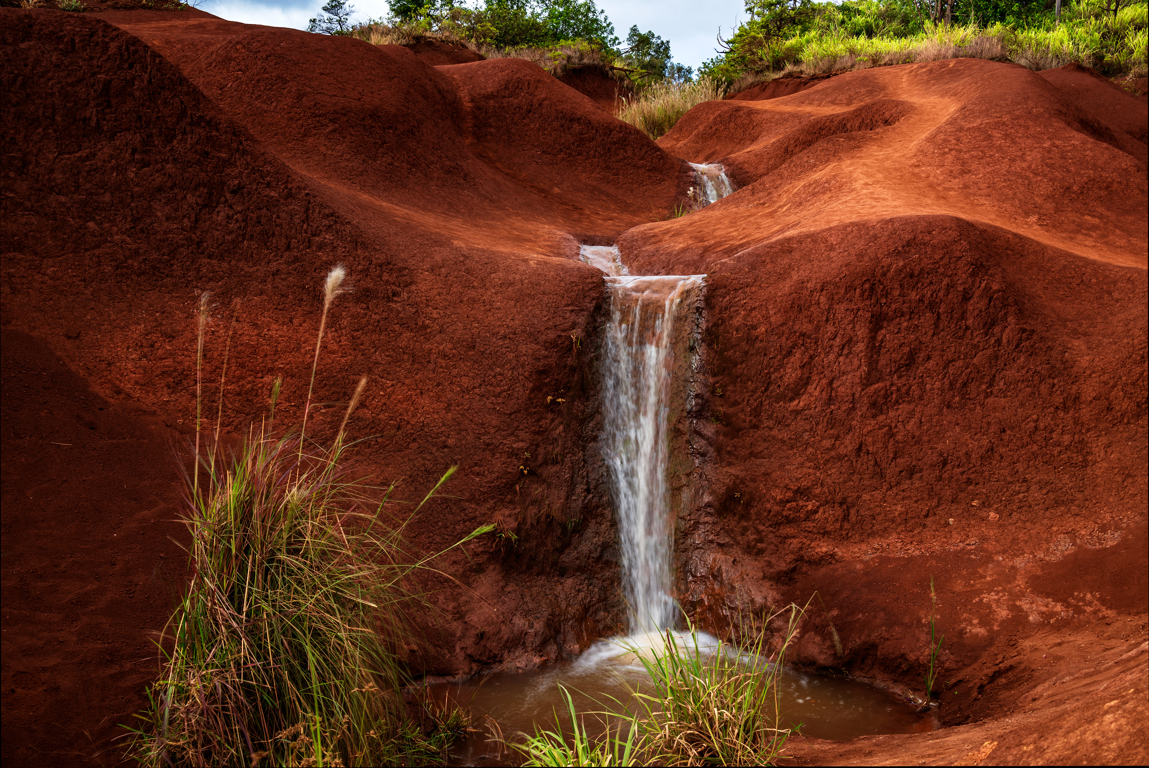 Red Dirt Waterfall