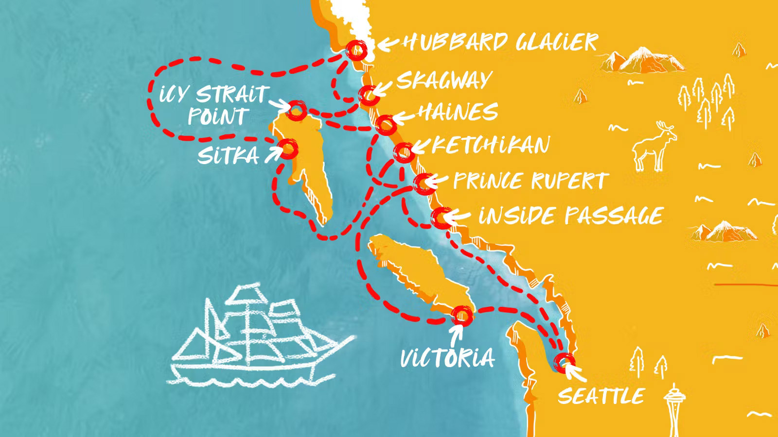 Inside Passage Alaska & Canadian Coasts (2026.6.11)