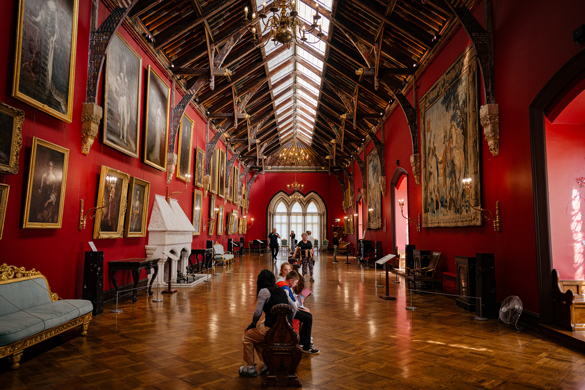 Inside Kilkenny Castle