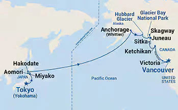 19-Day Alaska & North Pacific Crossing (2026)