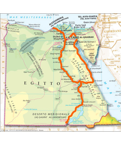 The Map - Egypt