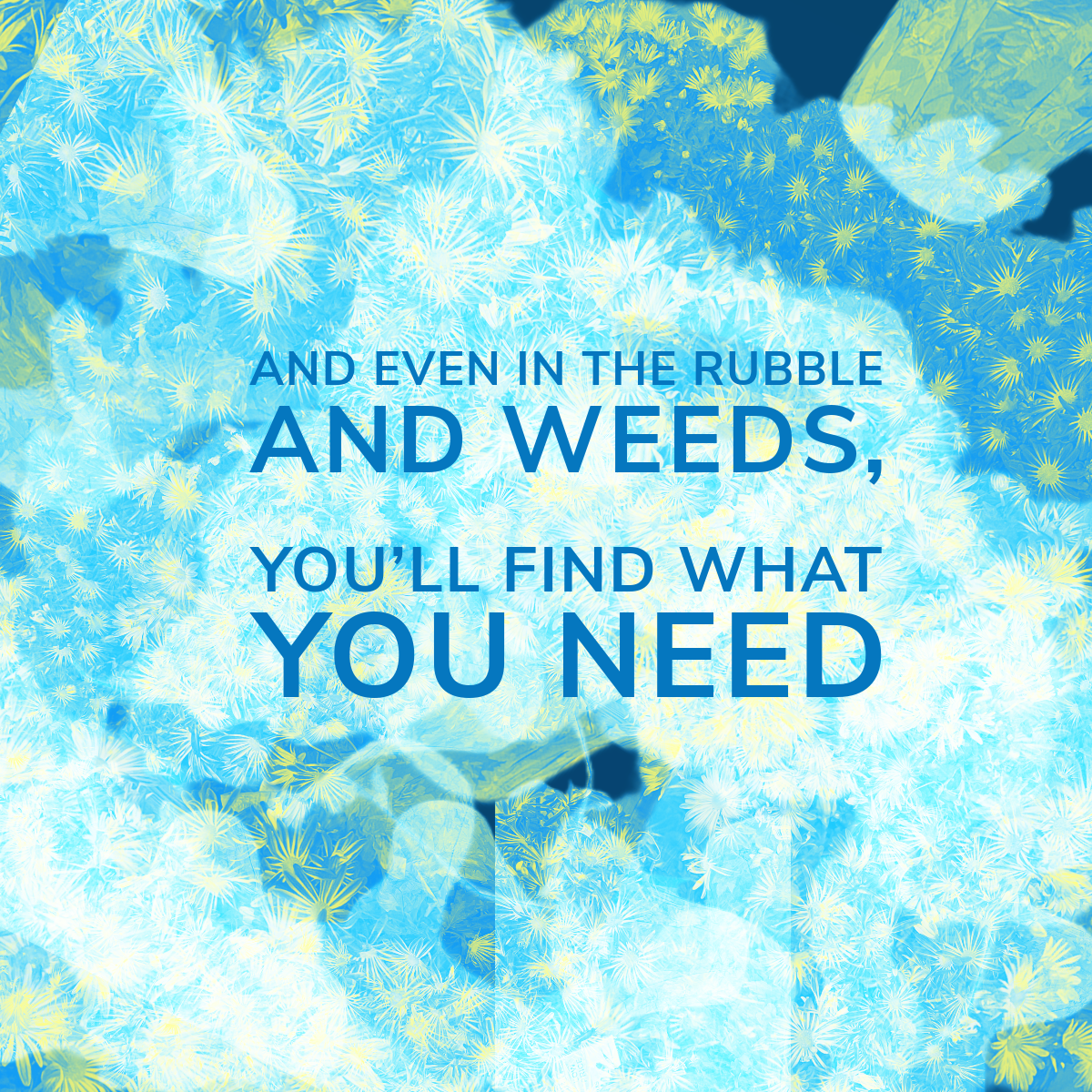 What You Need (2), 2021