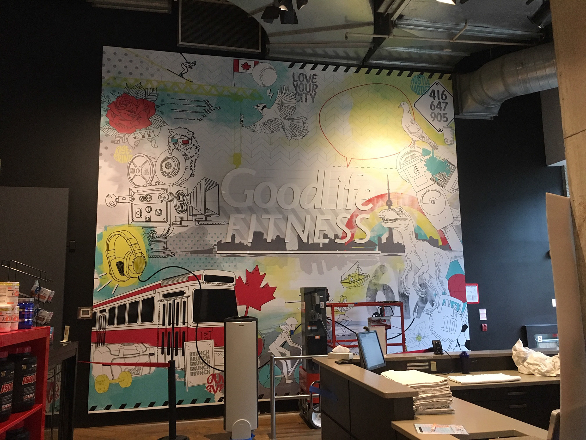 6ix Mural • GLF Toronto
