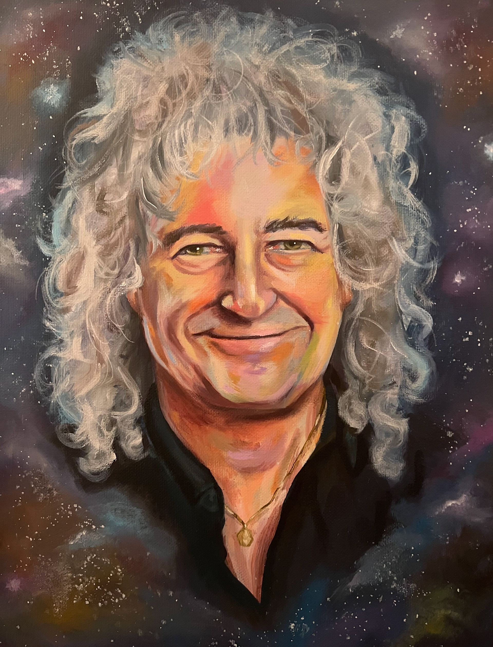 Brian May; Work featured in "Another World" art book