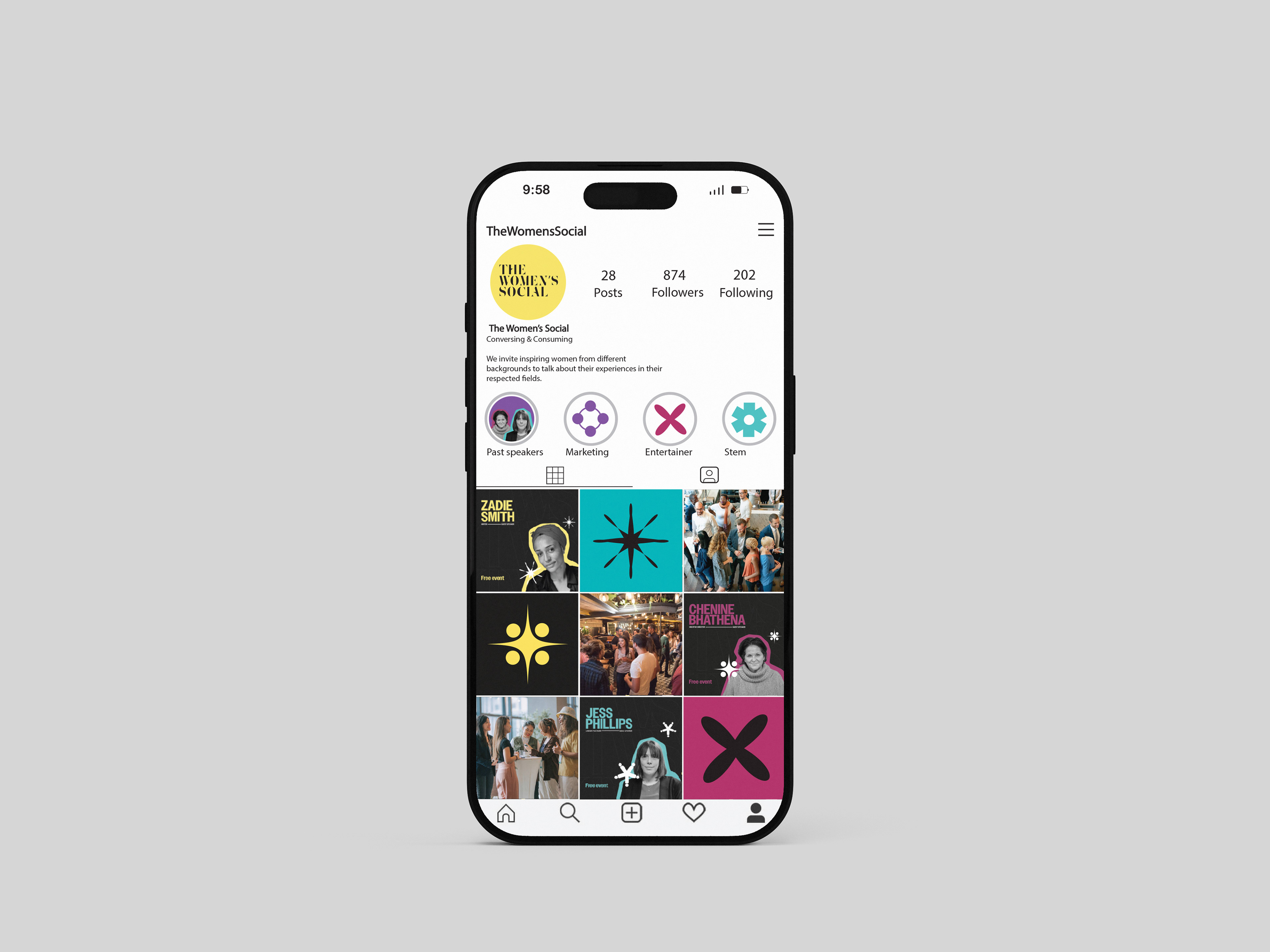 The Women's Social Instagram 