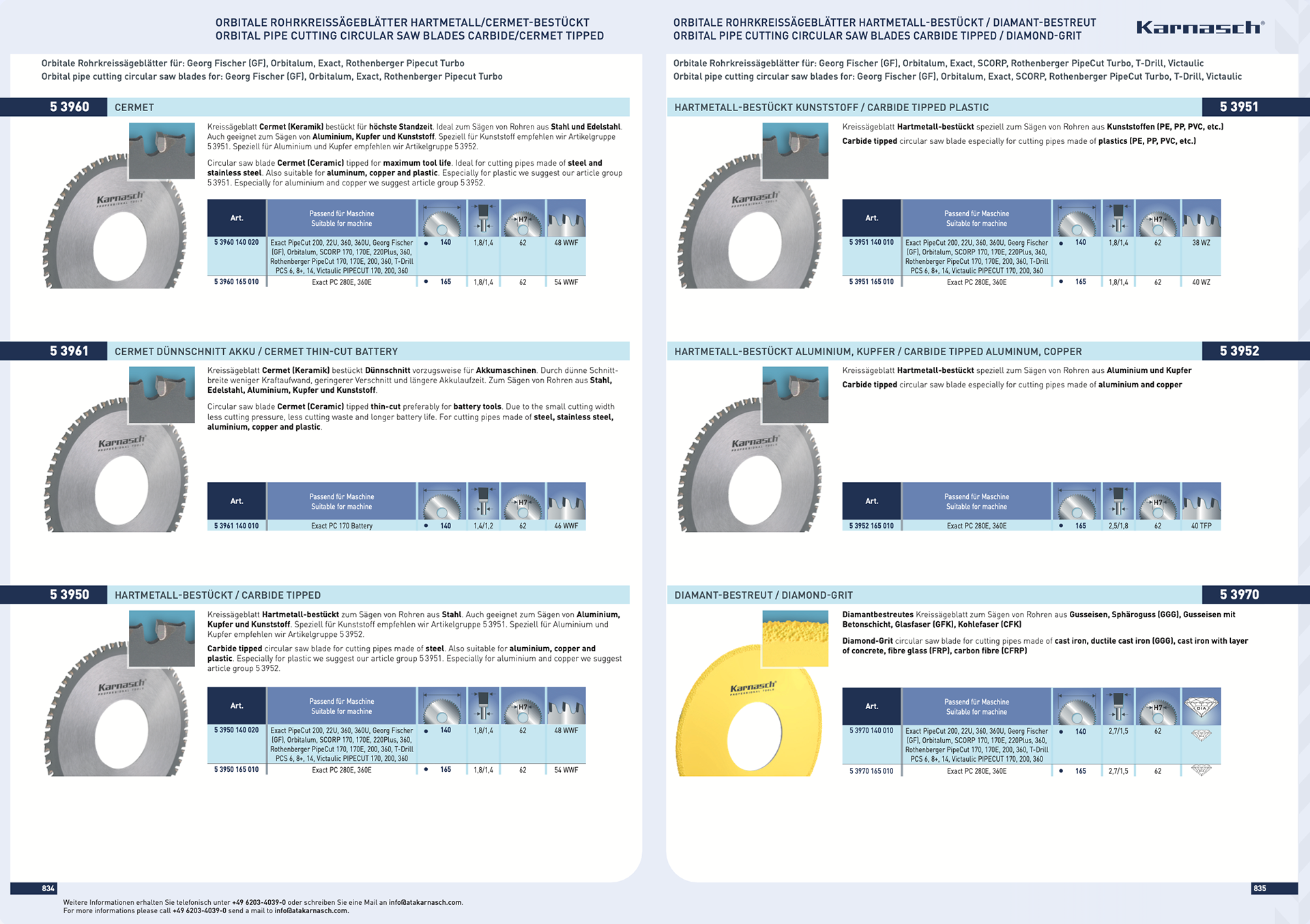 Example of page layout