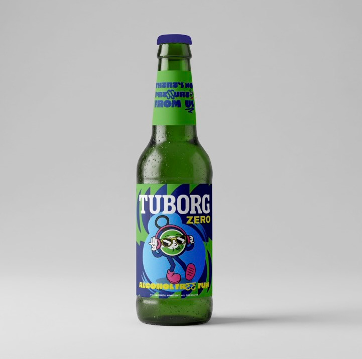 Tuborg Zero Rebrand