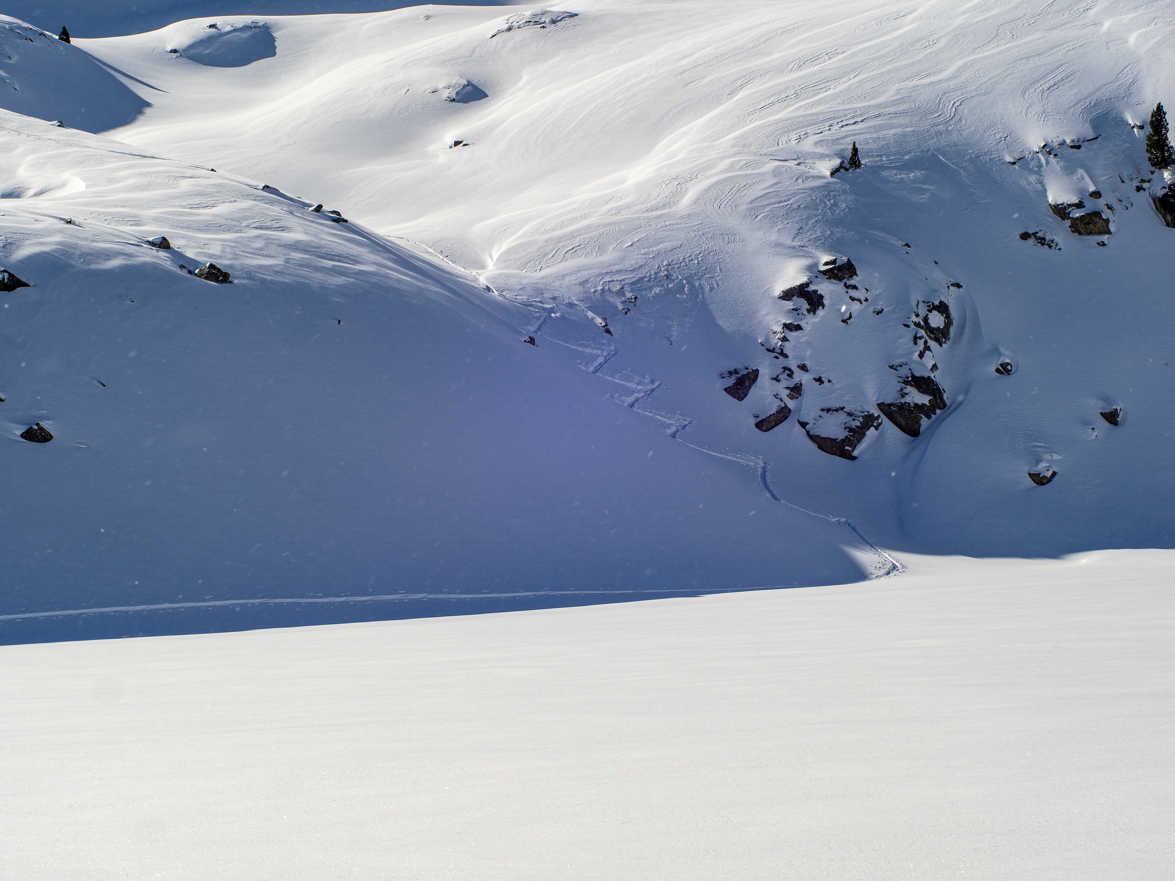 Traces au lac Arrédoun