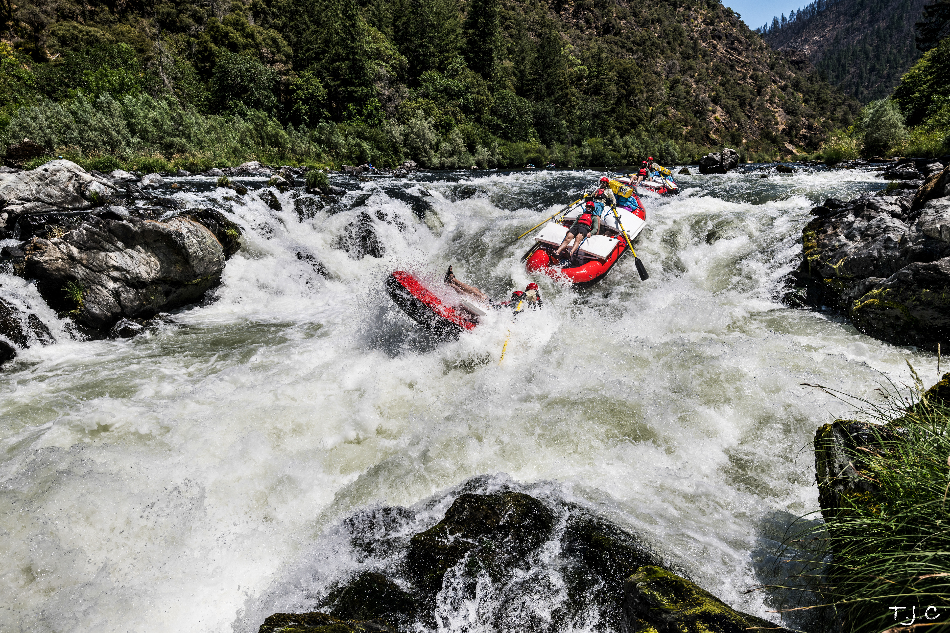 Rogue RIver Wild and Scenic - Raine Falls