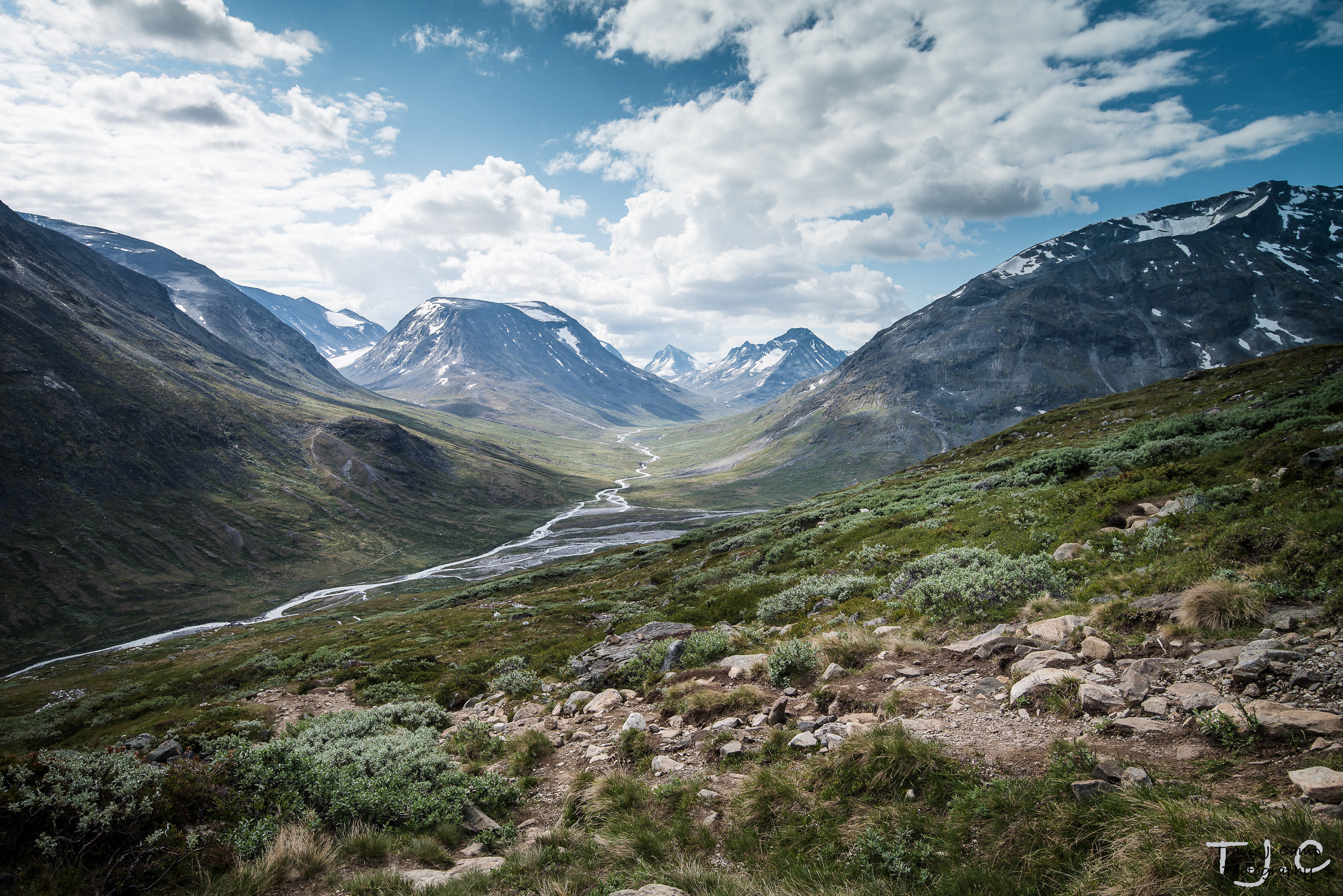 Hiking Galdhopiggen, Norway