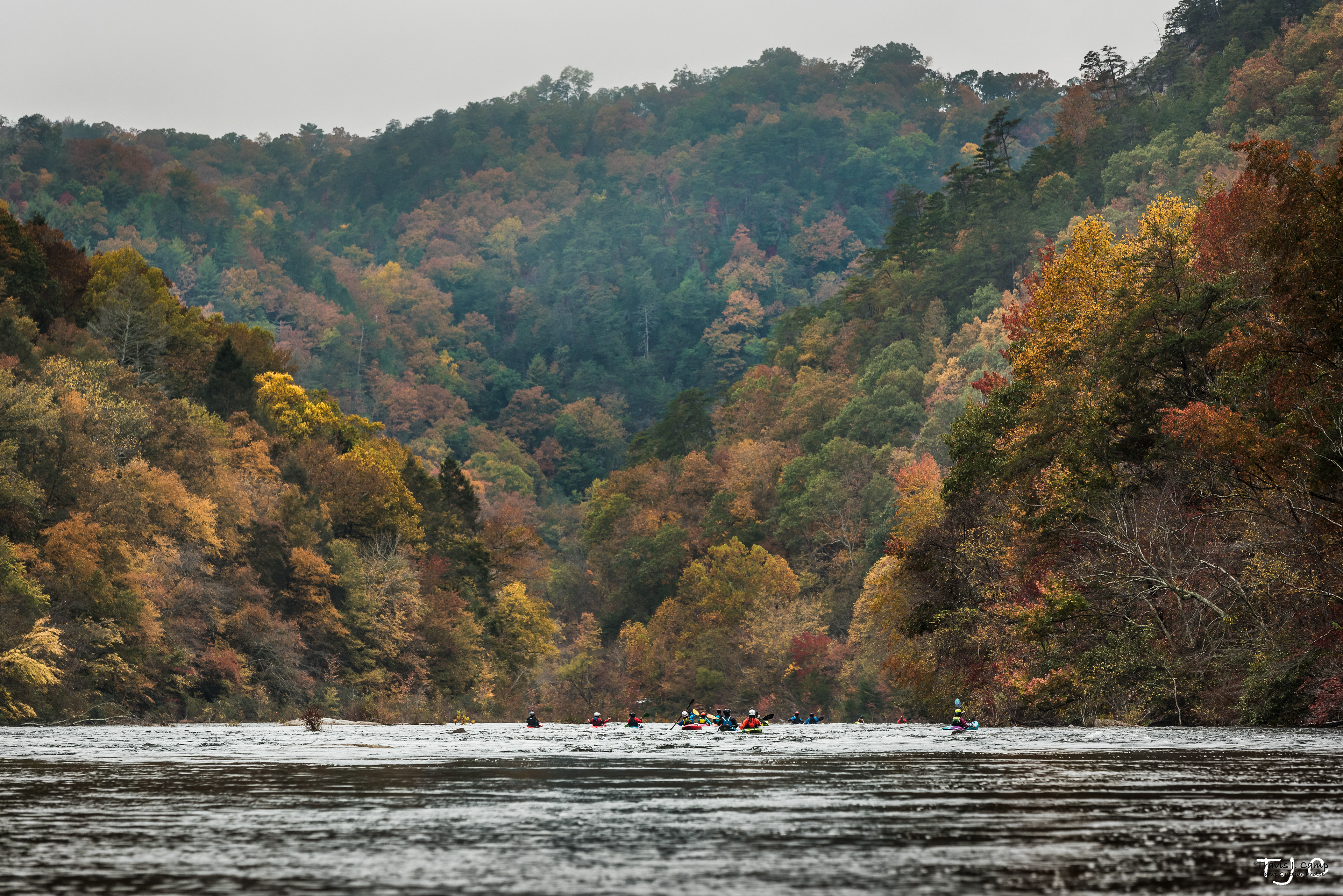 Heading in to Hiwassee Shoals