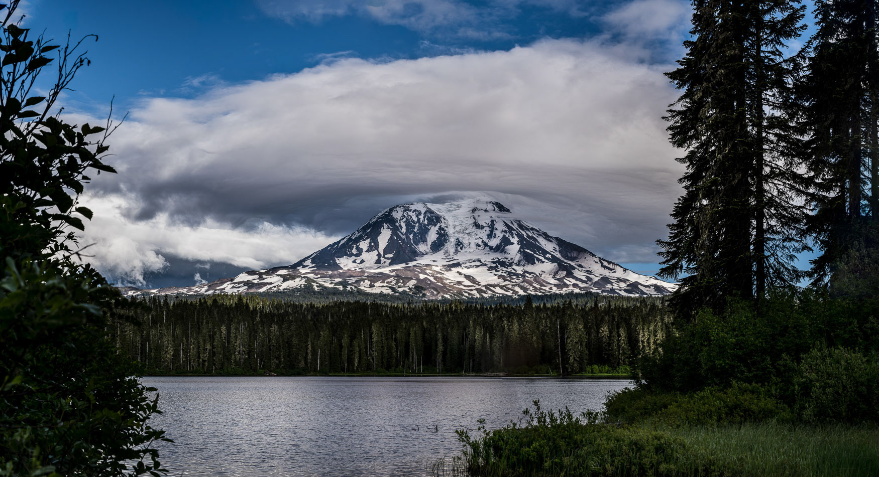 11. Mount Adams and Lake Takhlakh