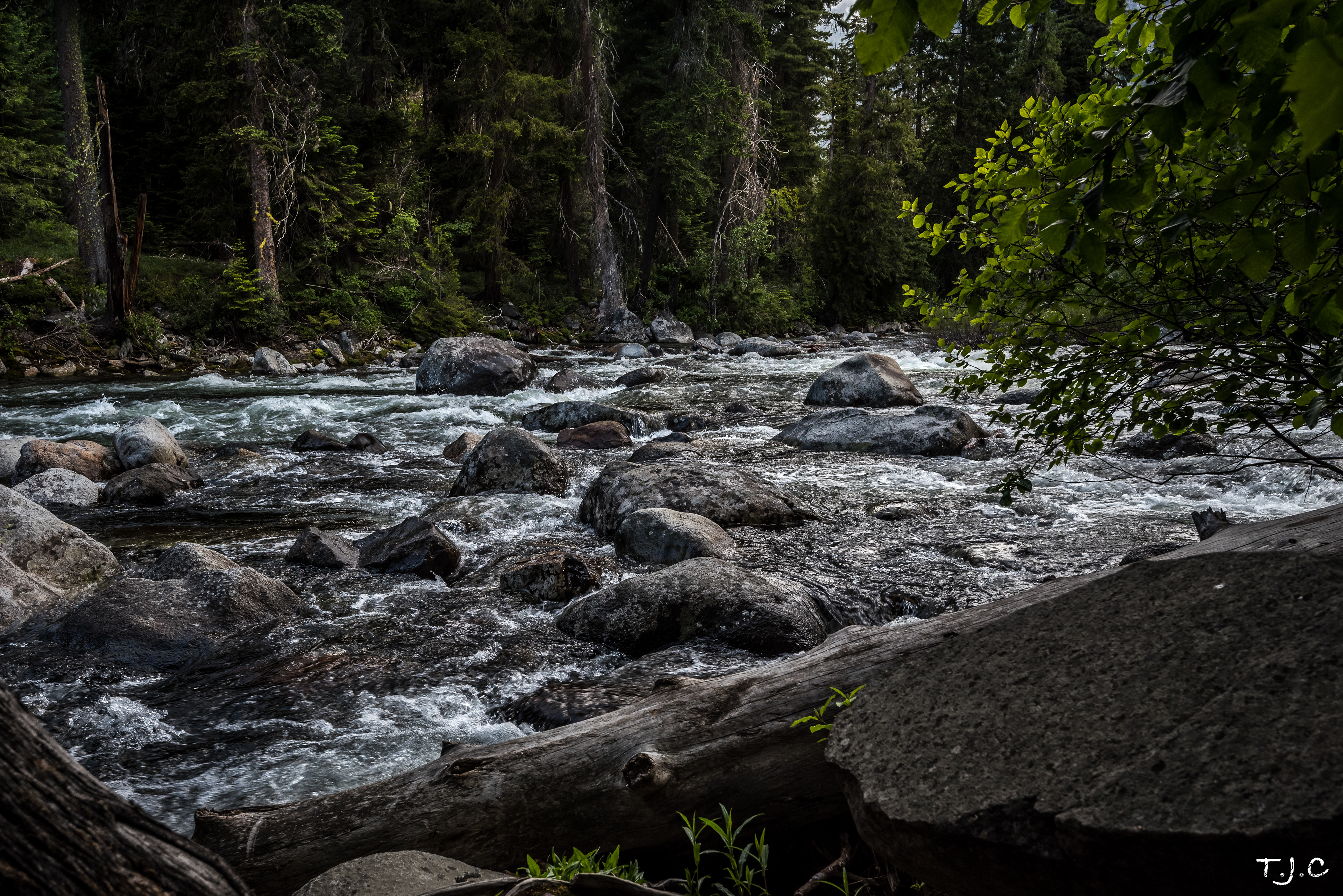 Icicle Gorge Alpine Lakes Wilderness - Washington