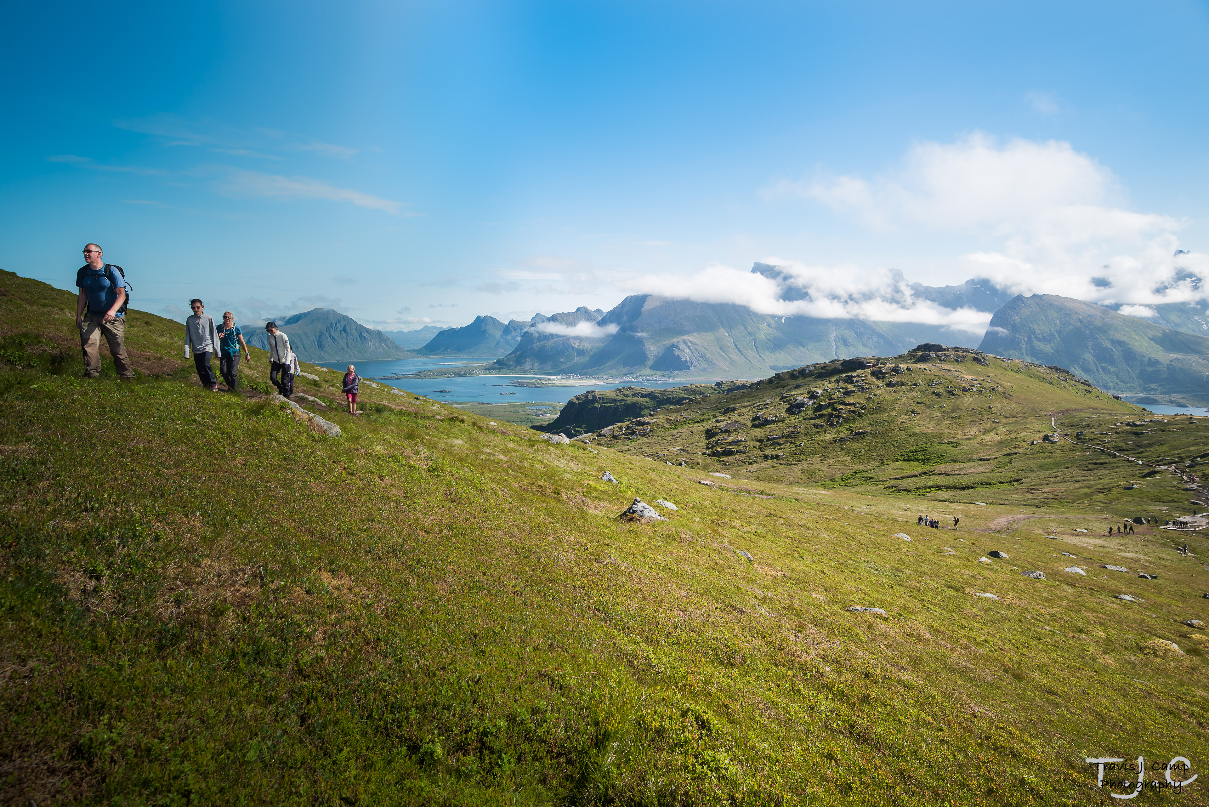 Ryten Peak and Kvalvika Beach Overlook, Norway