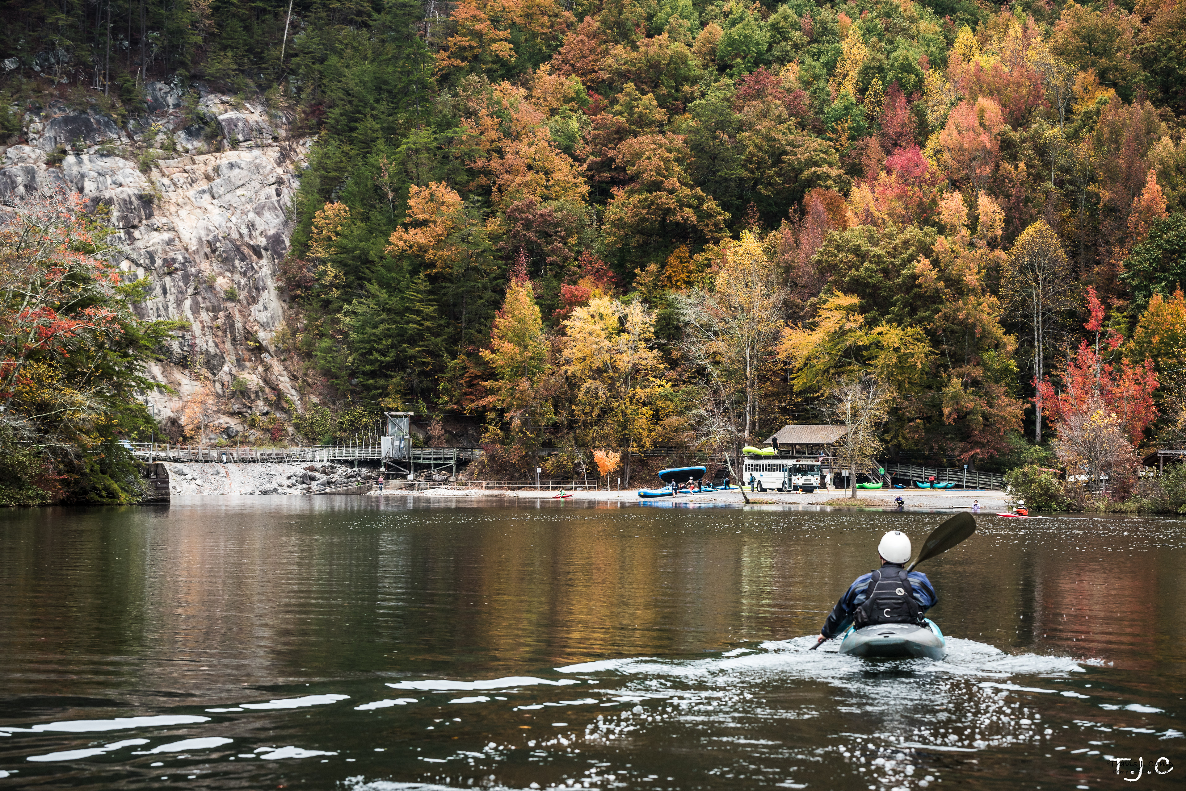 A Fall Put in on The Ocoee