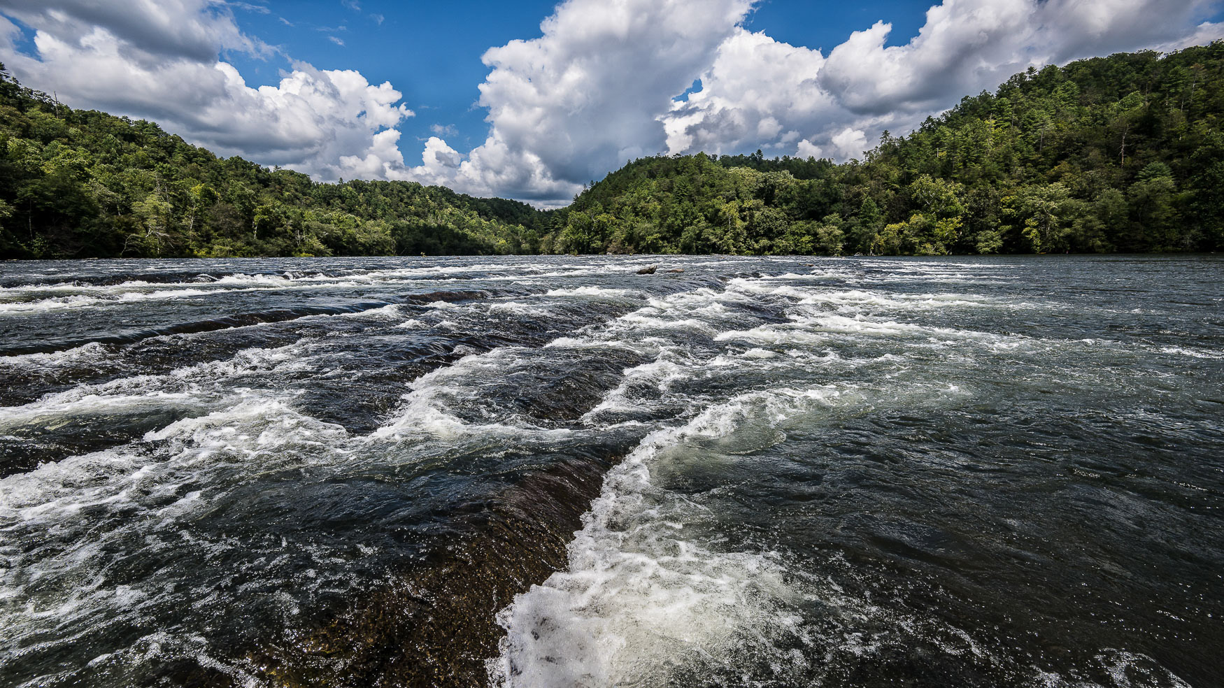 16. Views from Lunch Stop - Hiwassee River, Tennessee